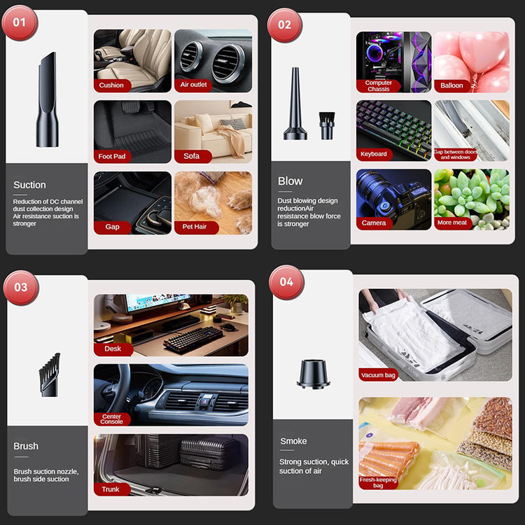 جارو شارژی خودرو